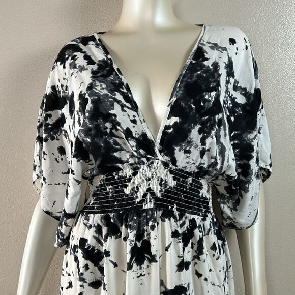 Beautiful JAPANA rayon maxi dress size small - Picture 3 of 10